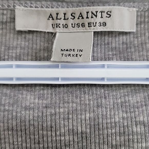 All Saints Rina Maxi Dress Size 6 - Picture 11 of 11